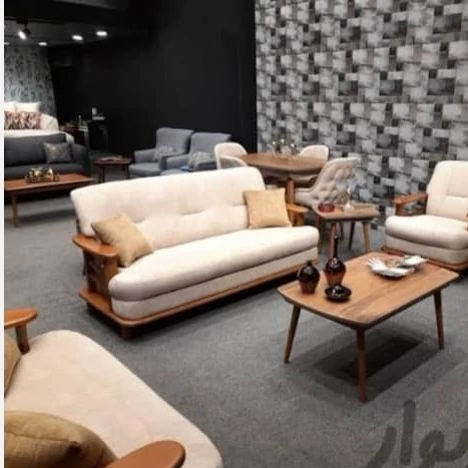 مبل راحتی استیل مدل سزار هفت نفره