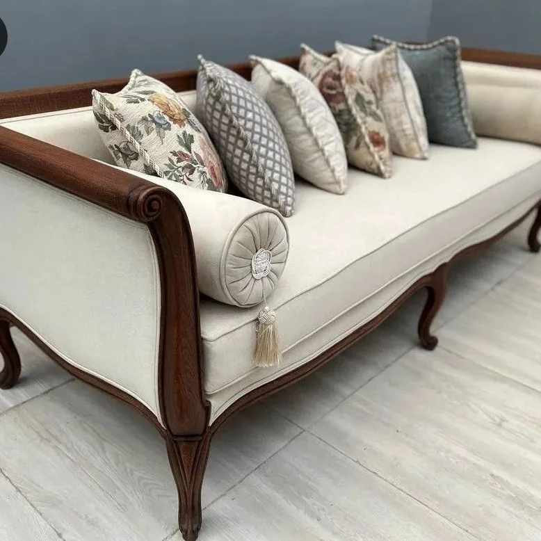 مبل مدل فرانسوی 7نفره تمام چوب راش