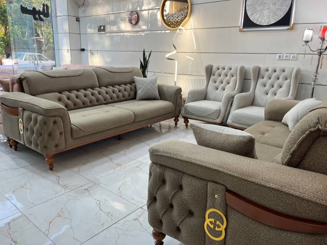 مبل هشت نفره کد 12. هشت نفره